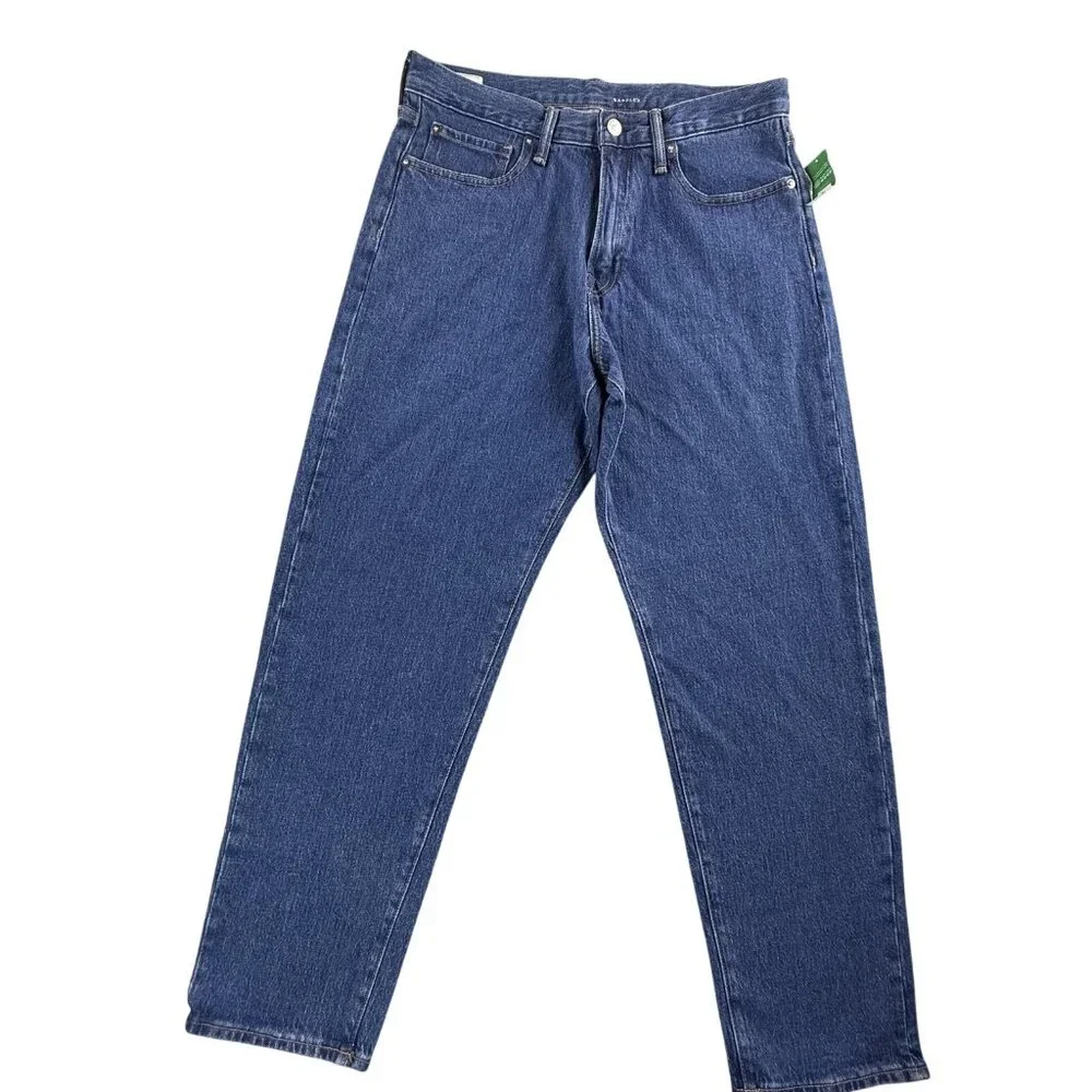 GAP Relaxed Men's Jeans - Classic Blue Denim